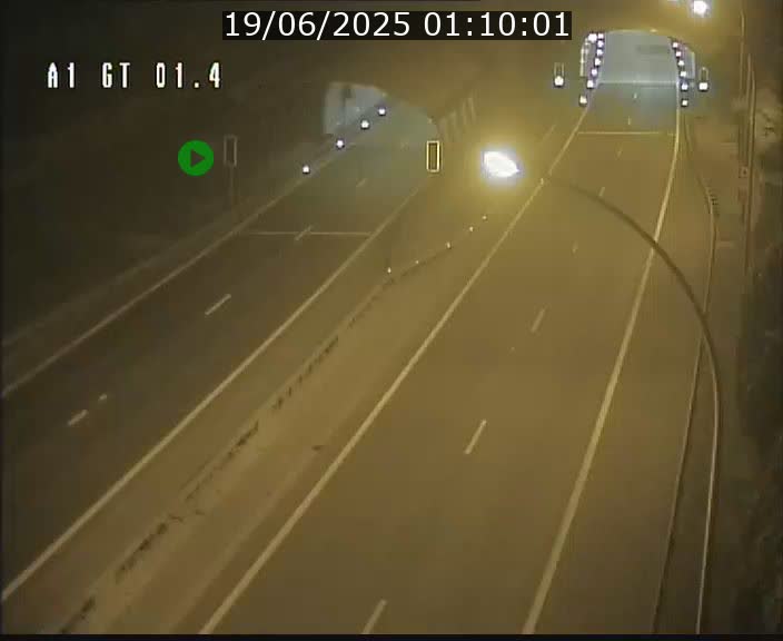 Traffic live webcam Luxembourg Hesperange - A1 direction Kirchberg - BK 1.4
