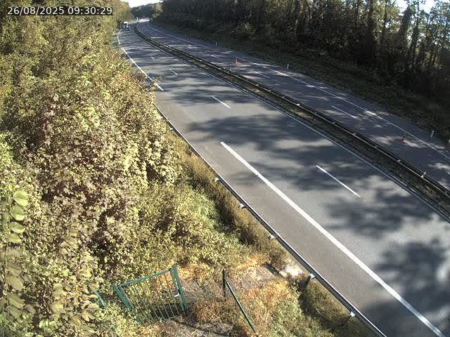 Caméra autoroute France - N52, Crusnes vers Belgique, Luxembourg