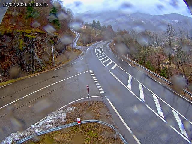 Caméra autoroute France - N66, col du Bussang direction Remiremont