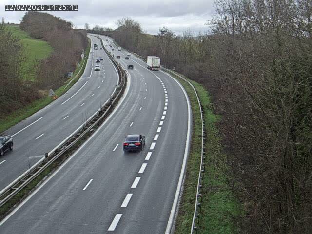 Caméra autoroute France - A33, Rosières direction Lunéville