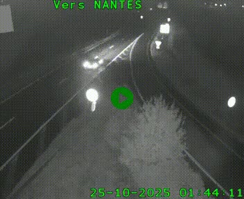 Webcam N147 au nord de Poitiers et à la jonction avec la A10