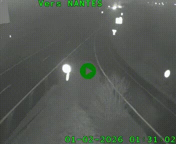 Webcam N147 au nord de Poitiers et à la jonction avec la A10