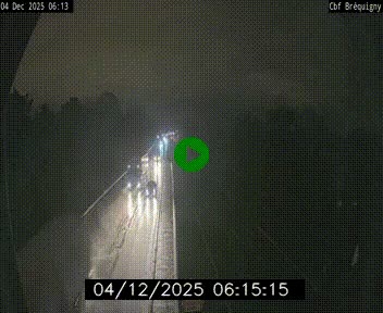 Webcam sur le périphérique de Rennes (N136) à hauteur du quartier Bréquigny, au sud de la ville