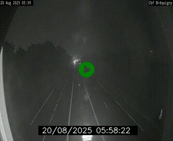 Webcam sur le périphérique de Rennes (N136) à hauteur du quartier Bréquigny, au sud de la ville