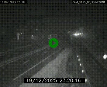 Webcam sur la N165 à hauteur de Hennebont, au nord de Lorient