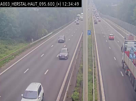 Webcam autoroute Belgique - Herstal - E40 direction Aix-la-Chapelle - BK 97