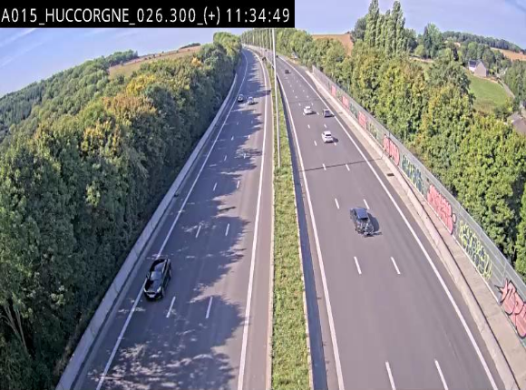 Webcam autoroute Belgique - Viaduc de Huccorgne - E42 