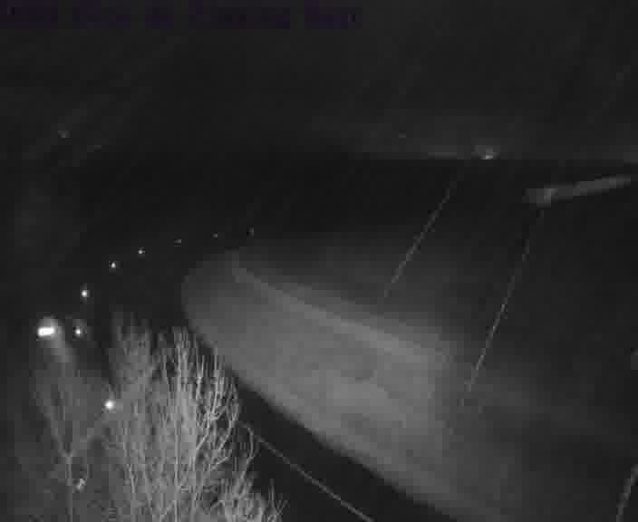 Webcam sur la D603 située en haut de la Côte de Zimming. Vue orientée vers Saint-Avold.