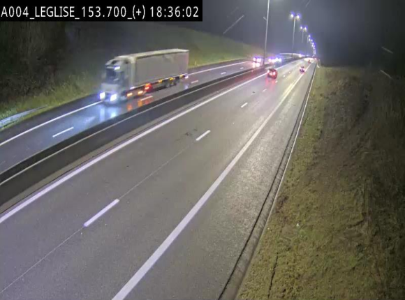 Webcam autoroute E411 à hauteur de Léglise, en direction de Luxembourg