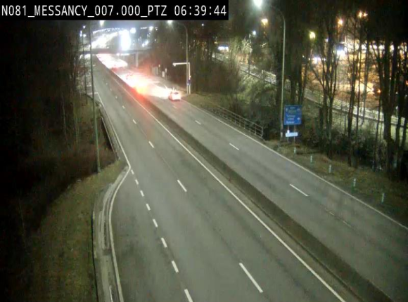 Webcam sur la N81 (E411) à hauteur du Cora Messancy. Vue orientée vers Arlon