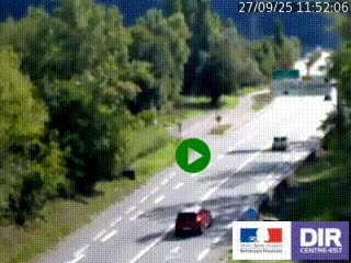 Webcam info trafic à proximité de Vizille sur la N85, au niveau du point de vue du Saut du Moine à Champagnier