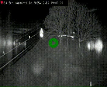 Webcam à hauteur du Leclerc Normanville sur la N154. Vue orientée vers Rouen