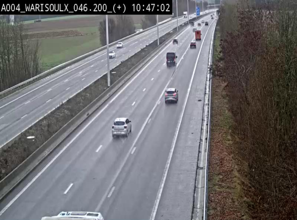 Webcam autoroute Belgique - Warissoulx - E411 - BK 46.2