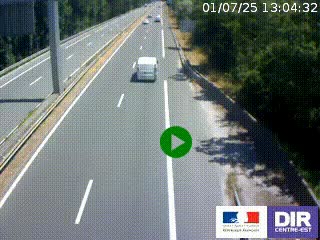 Webcam sur la nationale N90 à Gilly-sur-Isère, en direction et à proximité d'Albertville