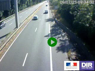Webcam sur la nationale N90 à Gilly-sur-Isère, en direction et à proximité d'Albertville