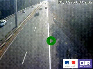 Webcam sur la nationale N90 à Gilly-sur-Isère, en direction et à proximité d'Albertville