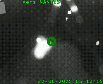 Webcam N147 au nord de Poitiers et à la jonction avec la A10