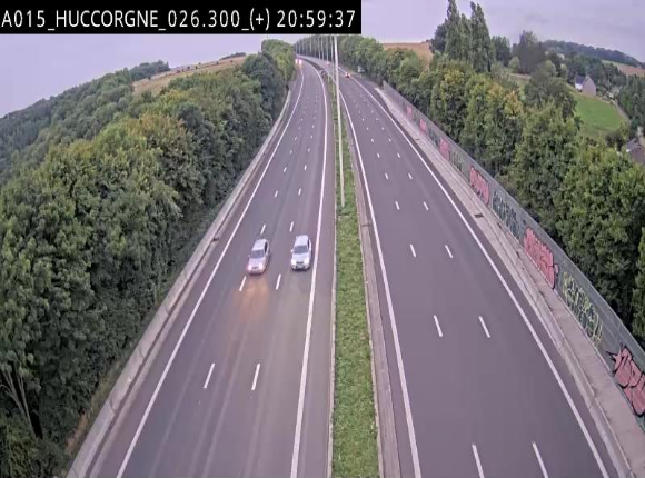 Webcam autoroute Belgique - Viaduc de Huccorgne - E42 