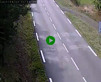 Caméra routière France - N102, au niveau du col de Montmirat à Saint-Etienne-du-Valdonnez à 1039 mètres d'altitude