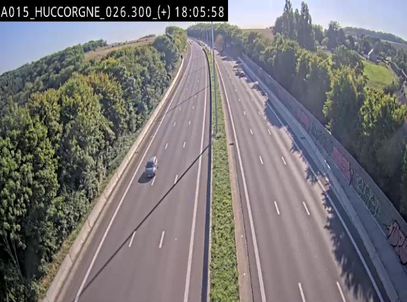 Webcam autoroute Belgique - Viaduc de Huccorgne - E42 