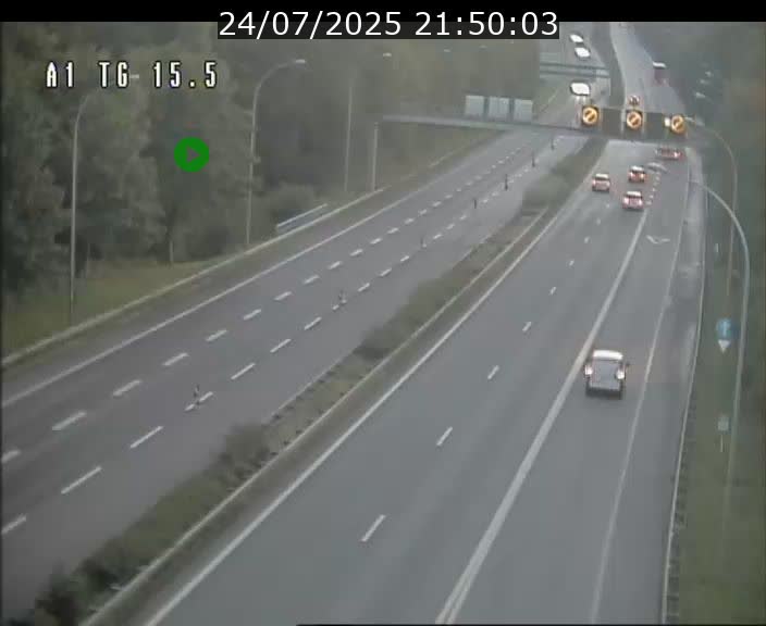 Traffic live webcam Luxembourg Munsbach - A1 direction Luxembourg - BK 15.5