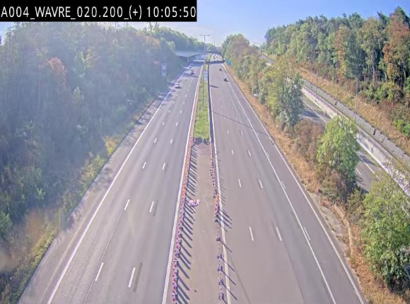 Webcam @ Wavre-sud KP 19.6, A4/E411