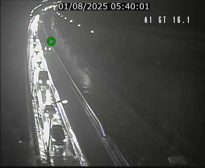 Traffic live webcam Luxembourg Niederanven - A1 direction Allemagne - BK 16.1