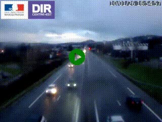 Caméra autoroute à Saint-Etienne (Les Littes) à hauteur du Ikea Saint-Etienne sur l'A72 en direction de Roanne