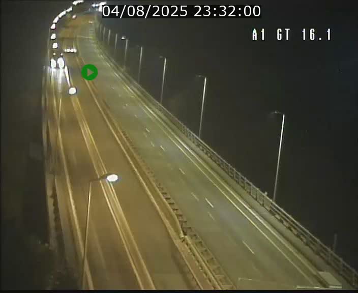 Traffic live webcam Luxembourg Niederanven - A1 direction Allemagne - BK 16.1