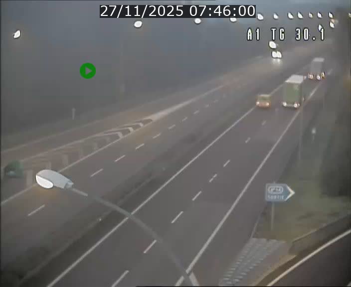 Traffic live webcam Luxembourg Grevenmacher - A1 direction Luxembourg - BK 30.1