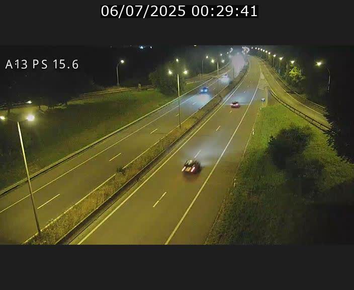 Traffic live webcam Luxembourg Kayl - A13 direction Dudelange - BK 15.6
