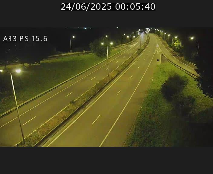 Traffic live webcam Luxembourg Kayl - A13 direction Dudelange - BK 15.6