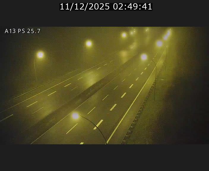 Traffic live webcam Luxembourg Frisange - A13 direction Allemagne - BK 26