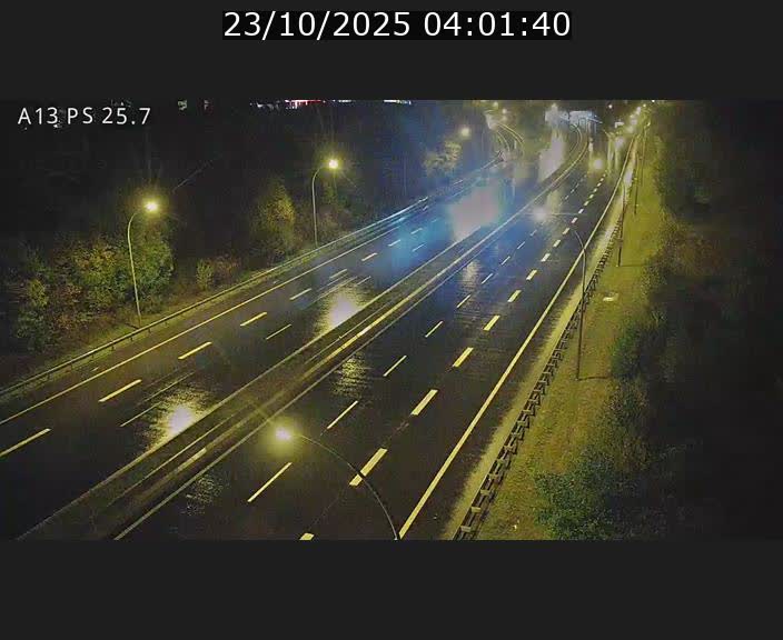 Traffic live webcam Luxembourg Frisange - A13 direction Allemagne - BK 26