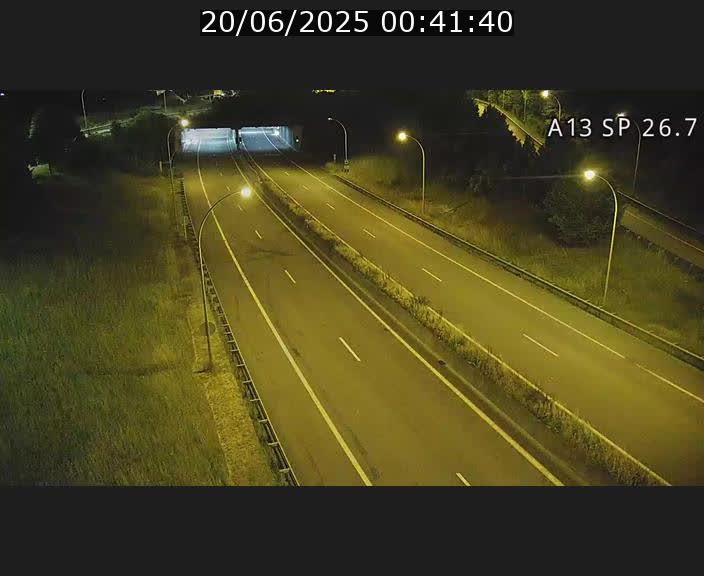 Traffic live webcam Luxembourg Frisange - A13 direction Luxembourg-ville - BK 26.7