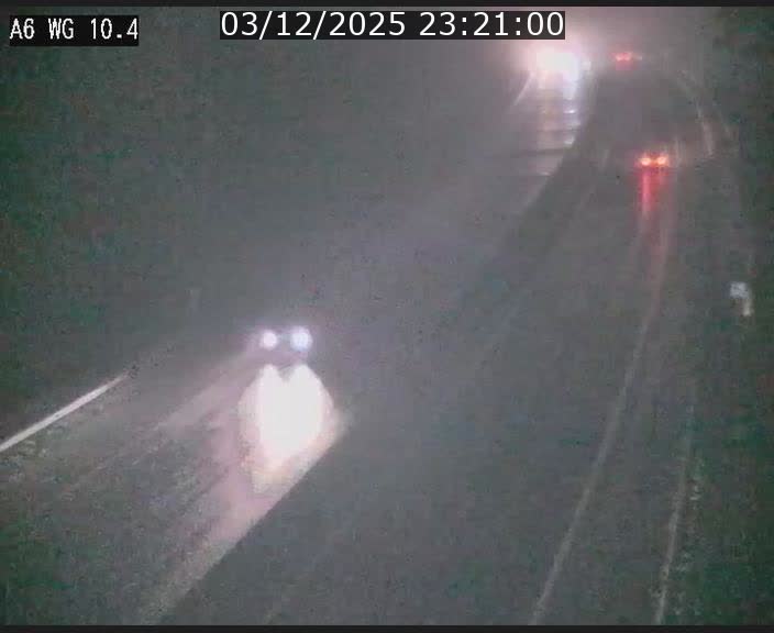 Traffic live webcam Luxembourg Mamer - A6 - BK 10.4 - direction Luxembourg/France/Allemagne