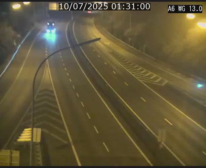 Traffic live webcam Luxembourg Mamer - A6 - BK 13 - direction Luxembourg/France/Allemagne