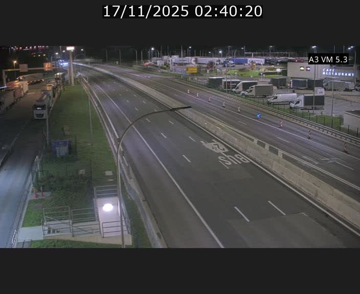 Traffic live webcam Luxembourg Aire de Berchem - A3 - BK 5 - direction France