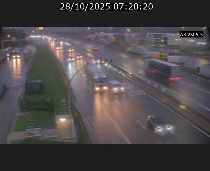 Traffic live webcam Luxembourg Aire de Berchem - A3 - BK 5 - direction France