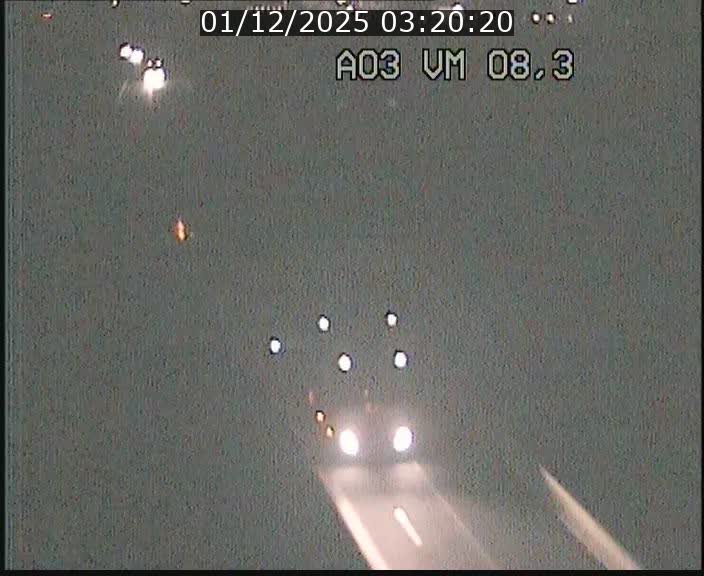 Traffic live webcam Luxembourg Bettembourg - A3 - BK 8.3 - direction France