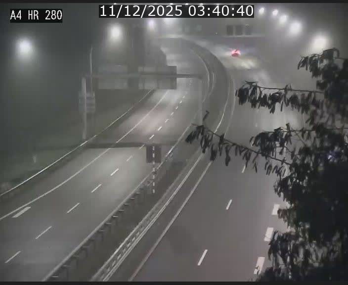 Webcam traffic A4 Luxembourg - BK 0.2 - P+R Bouillon (direction Luxembourg)