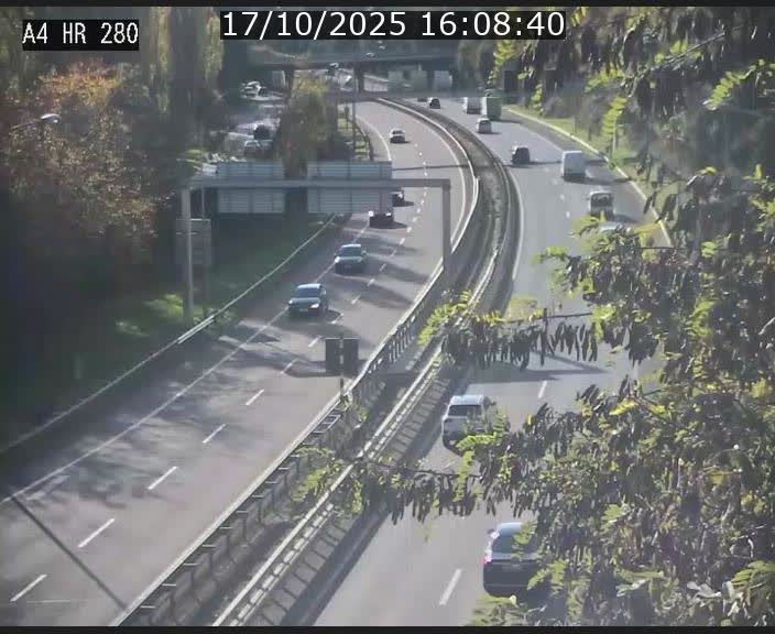 Webcam traffic A4 Luxembourg - BK 0.2 - P+R Bouillon (direction Luxembourg)