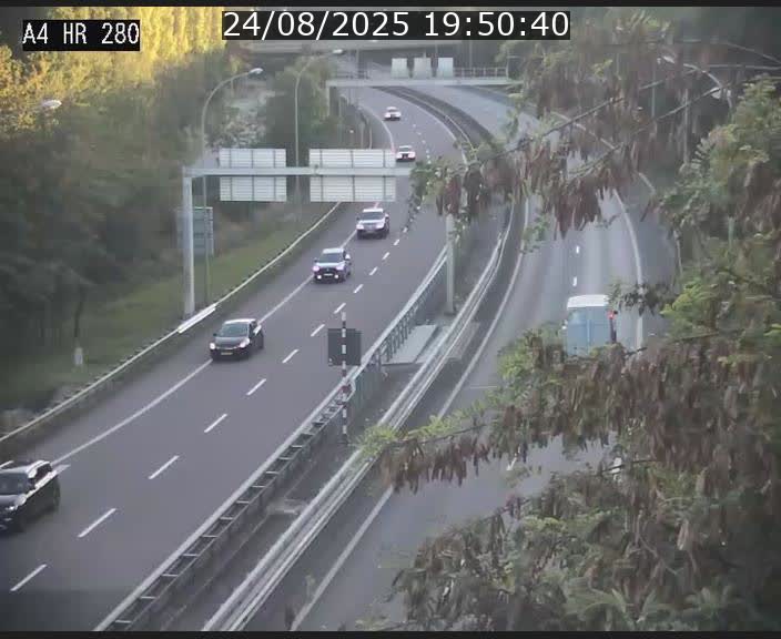 Webcam traffic A4 Luxembourg - BK 0.2 - P+R Bouillon (direction Luxembourg)