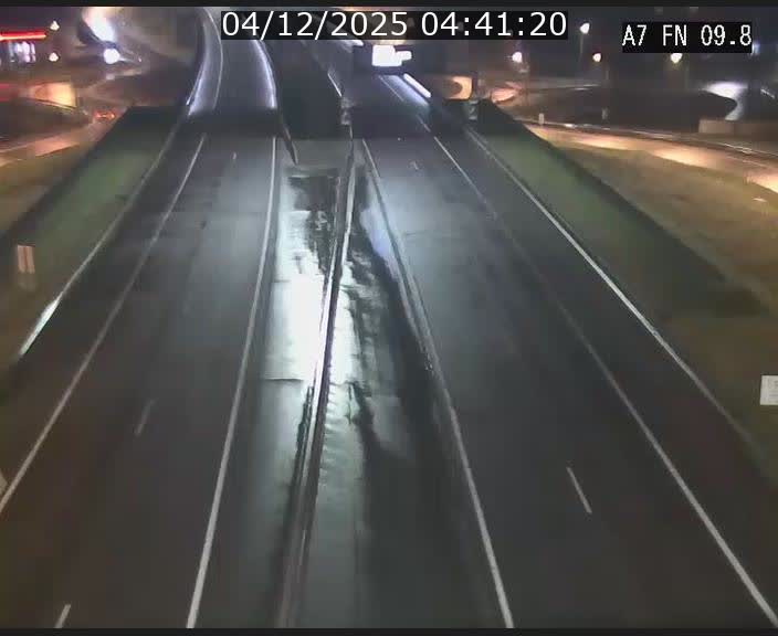 Caméra trafic Luxembourg - A7, Tunnel Gousselerbierg, sortie sud, direction rond-point Lorentzweiler (BK 9.9)