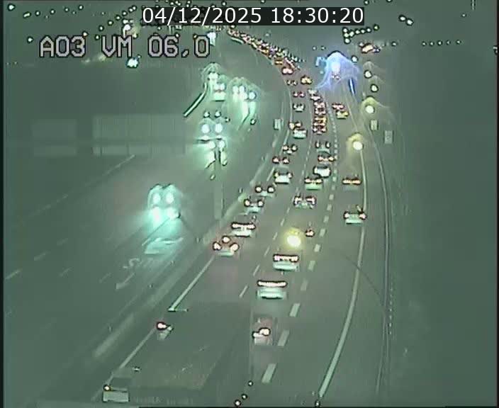 Traffic live webcam Luxembourg Aire de Berchem - A3 - BK 6 - direction France