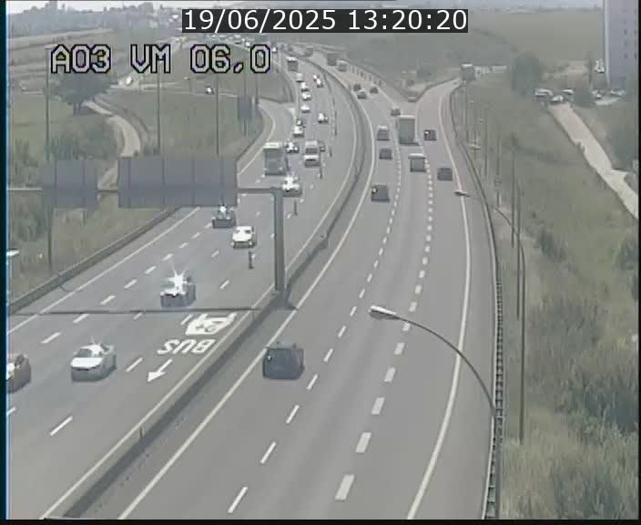 Traffic live webcam Luxembourg Aire de Berchem - A3 - BK 6 - direction France
