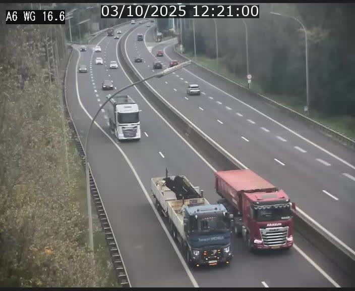 Traffic live webcam Luxembourg Aire de Capellen - A6 - BK 16.6 - direction Luxembourg/France/Allemagne