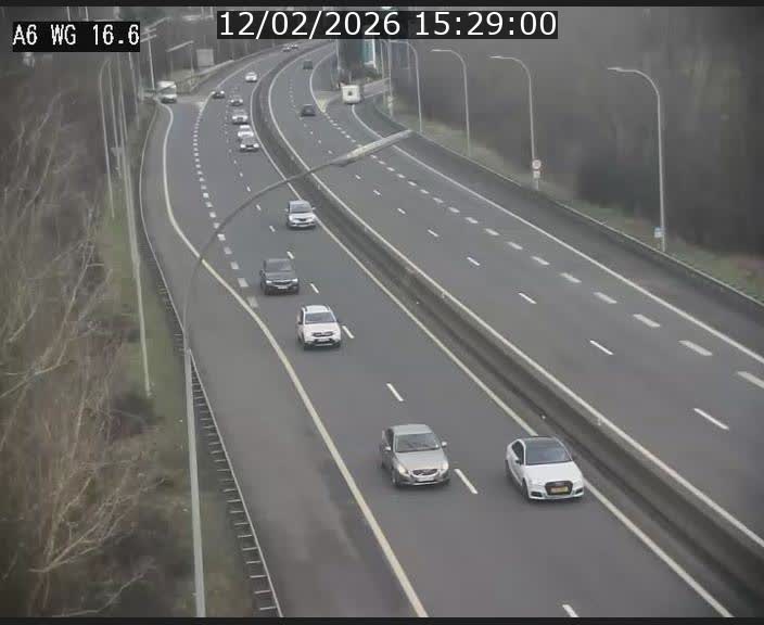 Traffic live webcam Luxembourg Aire de Capellen - A6 - BK 16.6 - direction Luxembourg/France/Allemagne