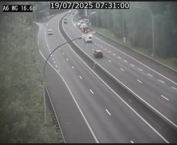 Traffic live webcam Luxembourg Aire de Capellen - A6 - BK 16.6 - direction Luxembourg/France/Allemagne