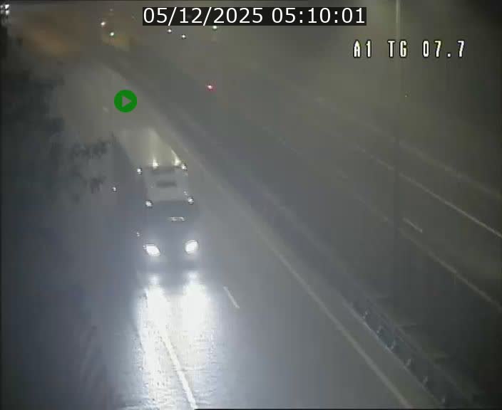 Traffic live webcam Luxembourg Kirchberg - A1 direction Luxembourg-ville - BK 7.7